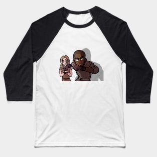 Young Khulgar and Little One Baseball T-Shirt